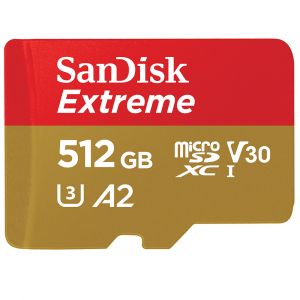 SanDisk Extreme memoria flash 512 GB MicroSDXC UHS-I Clase 10