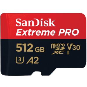 SanDisk Extreme Pro memoria flash 512 GB MicroSDXC UHS-I Clase 10