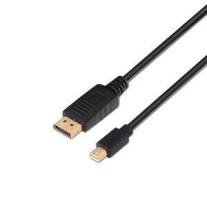 AISENS A124-0131 cable DisplayPort 2 m Mini DisplayPort Negro