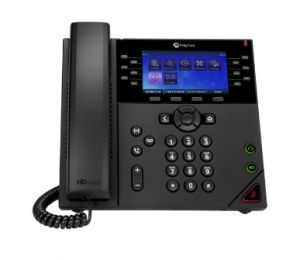 POLY VVX® 450 teléfono IP Negro 12 líneas LED