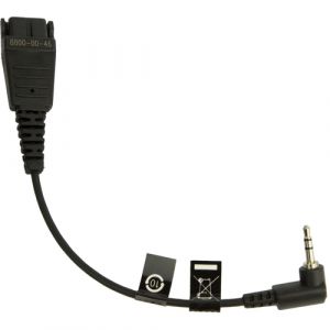 Jabra 8800-00-46 cable de audio 0,15 m QD 2.5mm jack Negro