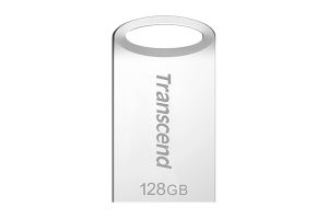 Transcend JetFlash 710 unidad flash USB 128 GB USB tipo A 3.2 Gen 1 (3.1 Gen 1) Plata