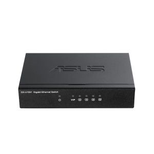 ASUS GX-U1051 Gestionado Gigabit Ethernet (10/100/1000) Negro