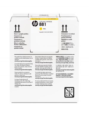 HP Cartucho de tinta Latex 881 de 5 litros