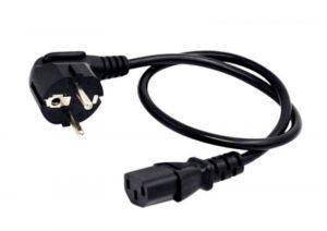 Intel AC06C13EU cable de transmisión Negro 0,6 m C13 acoplador IEC 320