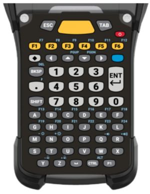 Zebra KYPD-MC9358ANR-01 teclado para móvil Negro, Gris Alfanumérico Inglés