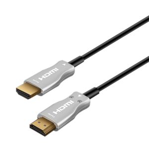 AISENS Cable HDMI V2.0 AOC Premium alta velocidad / HEC 4k@60hz 18Gbps, A/M-A/M, Negro, 30 m