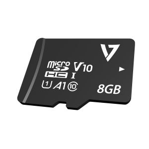 V7 Tarjeta Micro-SDHC Clase 10 de 8GB + adaptador