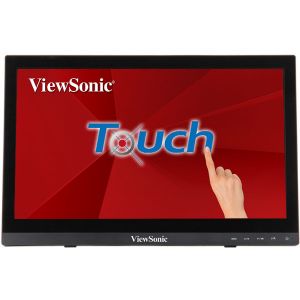 Viewsonic TD1630-3 monitor pantalla táctil 39,6 cm (15.6") 1366 x 768 Pixeles Multi-touch Multi-usuario Negro