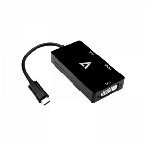 V7 CA06361 Adaptador gráfico USB 3840 x 2160 Pixeles Negro