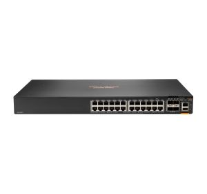 Hewlett Packard Enterprise Aruba 6200F 24G Class4 PoE 4SFP+ 370W Gestionado L3 Gigabit Ethernet (10/100/1000) Energía sobre Ethernet (PoE) 1U Negro