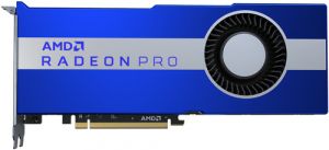 AMD Radeon Pro VII 16 GB Memoria de alto ancho de banda de segunda generación (HBM2)