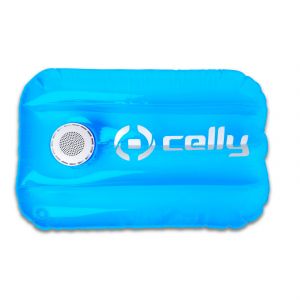 Celly Poolpillow Altavoz monofónico portátil Azul, Blanco 3 W