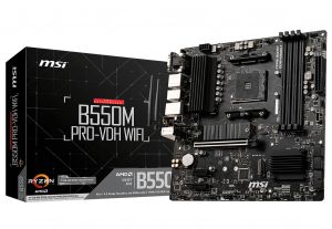 MSI B550M PRO-VDH WIFI placa base AMD B550 Zócalo AM4 micro ATX