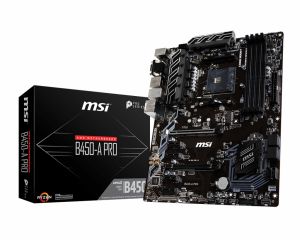 MSI B450-A-PRO AMD B450 Zócalo AM4 ATX