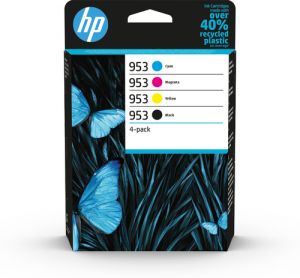 HP Paquete de 4 cartuchos de tinta Original 953 negro/cian/magenta/amarillo