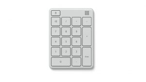 Microsoft 23O-00026 teclado numérico Universal Bluetooth Blanco