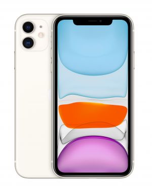 Apple iPhone 11 15,5 cm (6.1") SIM doble iOS 14 4G 128 GB Blanco