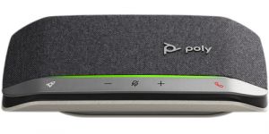 POLY Sync 20 altavoz Universal Bluetooth Negro, Plata