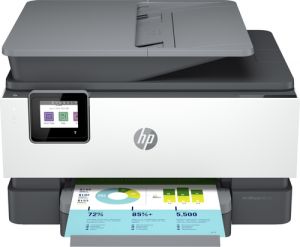 HP OfficeJet Pro Impresora multifunción HP 9012e, Color, Impresora para Oficina pequeña, Imprima, copie, escanee y envíe por fax, HP+; Compatible con el servicio HP Instant Ink; Alimentador automático de documentos; Impresión a doble cara