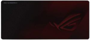 ASUS ROG Strix Scabbard II Alfombrilla de ratón para juegos Negro, Rojo