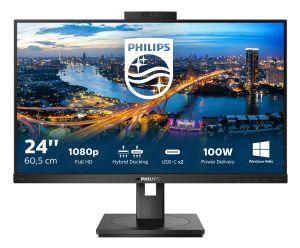 Philips B Line 243B1JH/00 pantalla para PC 60,5 cm (23.8") 1920 x 1080 Pixeles Full HD LCD Negro