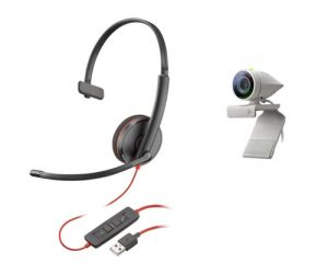 POLY Studio P5 Kit sistema de video conferencia 1 personas(s) Sistema de vídeoconferencia personal