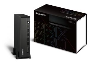 Gigabyte GB-BSRE-1605 PC/estación de trabajo barebone PC de tamaño 1L Negro V1605B 2 GHz