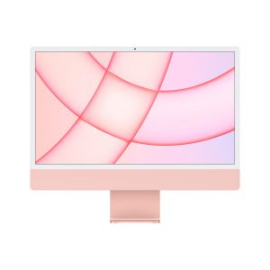 Apple iMac 61 cm (24") 4480 x 2520 Pixeles Apple M 8 GB 256 GB SSD PC todo en uno macOS Big Sur Wi-Fi 6 (802.11ax) Rosa