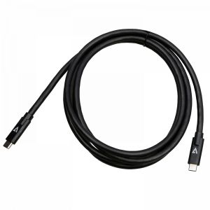 V7 V7USBC10GB-2M cable USB USB 3.2 Gen 2 (3.1 Gen 2) USB C Negro