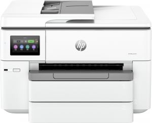 HP OfficeJet Pro Impresora multifunción HP 9730e de formato ancho, Color, Impresora para Oficina pequeña, Impresión, copia, escáner, HP+; Compatible con el servicio HP Instant Ink; Conexión inalámbrica; Impresión a doble cara; Impresión desde móvil o tabl