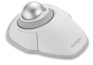Kensington Trackball inalámbrico Orbit® con anillo de desplazamiento: blanco