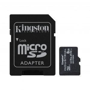 Kingston Technology Industrial memoria flash 8 GB MicroSDHC UHS-I Clase 10
