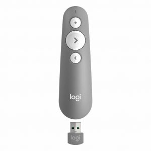 Logitech R500 Laser Presentation Remote apuntador inalámbricos Bluetooth/RF Gris