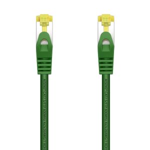 AISENS Cable De Red Latiguillo RJ45 LSZH Cat.7 600 MHz S/FTP PIMF AWG26, Verde, 2.0 m