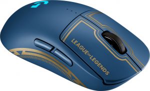 Logitech G PRO Wireless Mouse League of Legends Edition ratón Ambidextro RF inalámbrico Óptico 25600 DPI