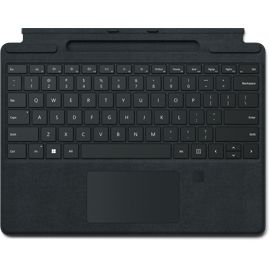 Microsoft Surface Pro Signature Keyboard with Fingerprint Reader Negro Microsoft Cover port QWERTY Español