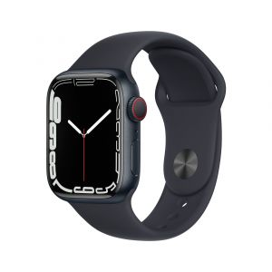 Apple Watch Series 7 41 mm OLED 4G Negro GPS (satélite)