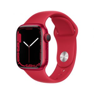 Apple Watch Series 7 41 mm OLED 4G Rojo GPS (satélite)