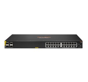 Hewlett Packard Enterprise Aruba 6000 24G Class4 PoE 4SFP 370W Gestionado L3 Gigabit Ethernet (10/100/1000) Energía sobre Ethernet (PoE) 1U