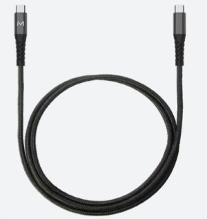Mobilis 001342 cable USB 1 m USB C Negro