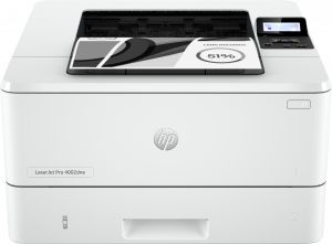 HP LaserJet Pro Impresora HP 4002dne, Blanco y negro, Impresora para Pequeñas y medianas empresas, Estampado, HP+; Compatible con el servicio HP Instant Ink; Impresión a doble cara; Bandejas opcionales de alta capacidad Cartucho JetIntelligence; Imprime d