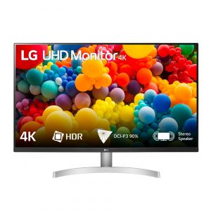 LG 32UN500-W 80 cm (31.5") 3840 x 2160 Pixeles 4K Ultra HD Negro, Plata, Blanco