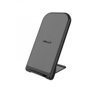 PNY P-AC-QI-KEST10W01-RB cargador de dispositivo móvil Negro, Gris Interior
