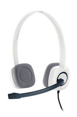 Logitech H150 Stereo Headset Auriculares Alámbrico Diadema Oficina/Centro de llamadas Blanco