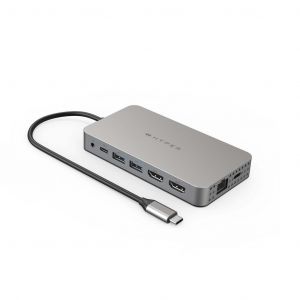 Targus DUEL HDMI 10-IN1 USB 3.2 Gen 1 (3.1 Gen 1) Type-C 5000 Mbit/s Acero inoxidable