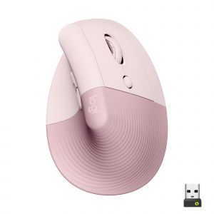 Logitech Lift ratón mano derecha RF inalámbrica + Bluetooth 4000 DPI