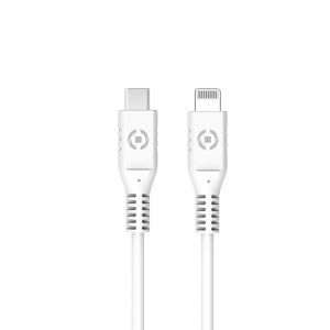 Celly RTGUSBCLIGHT cable USB 1 m USB C Lightning Blanco