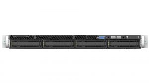 Intel R1304WF0ZSR servidor barebone Intel® C624 LGA 3647 (Socket P) Bastidor (1U) Gris, Negro