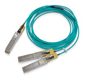 Nvidia 980-9I452-00H003 cable de fibra optica 3 m QSFP56 2x QSFP56 Color aguamarina